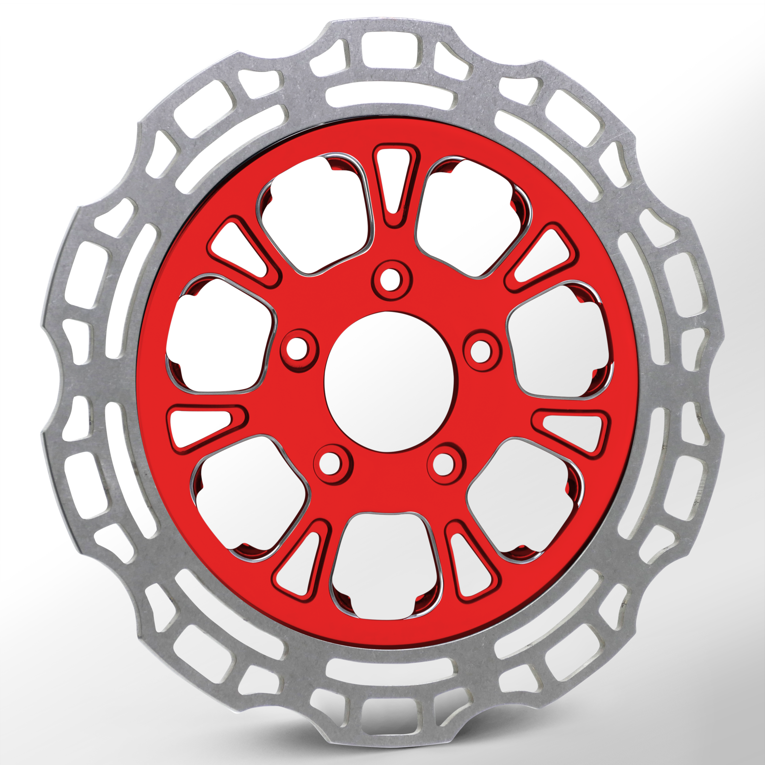 Arc Dyeline Red Polished Wheels - Image 4