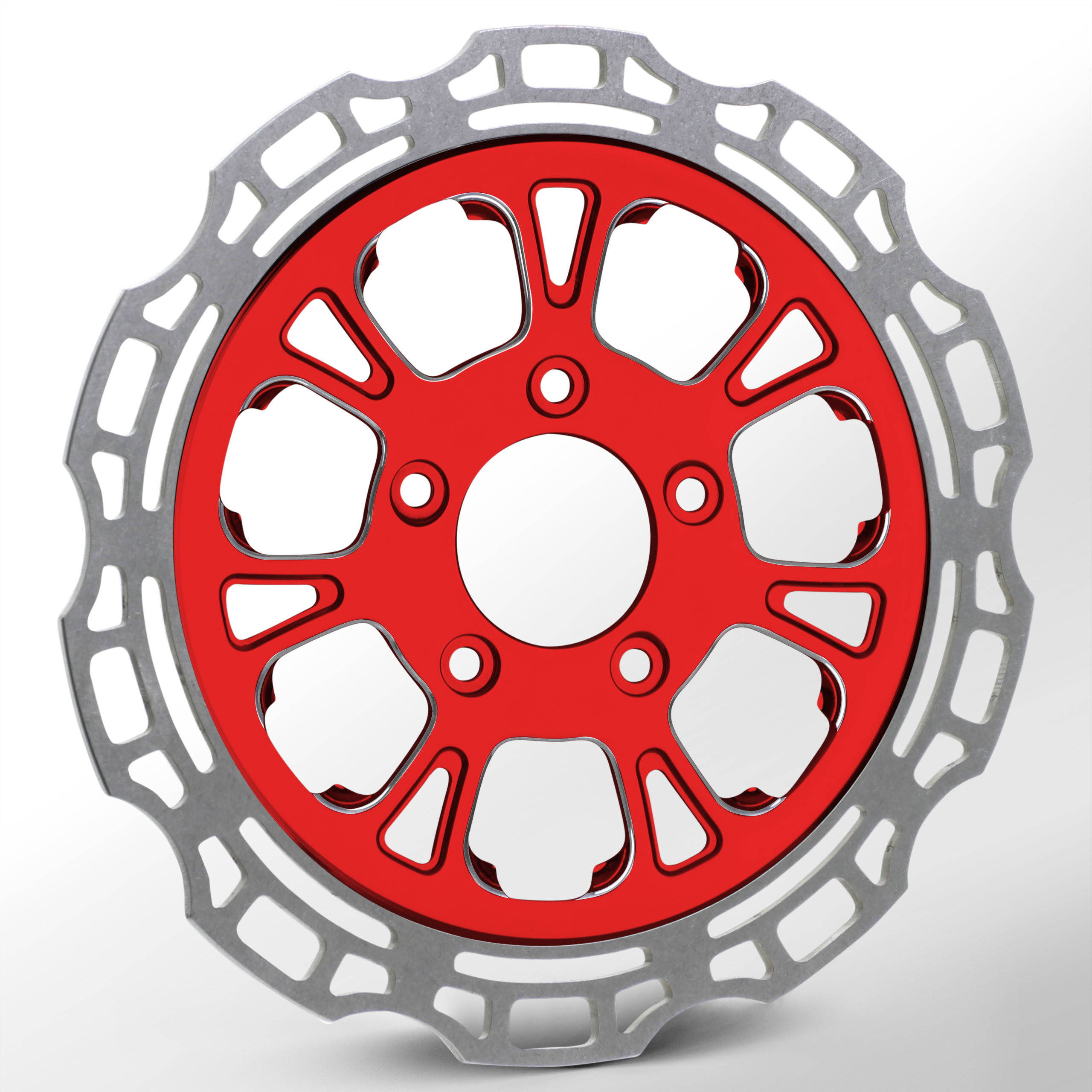 Arc Dyeline Red Polished Wheels - Image 5