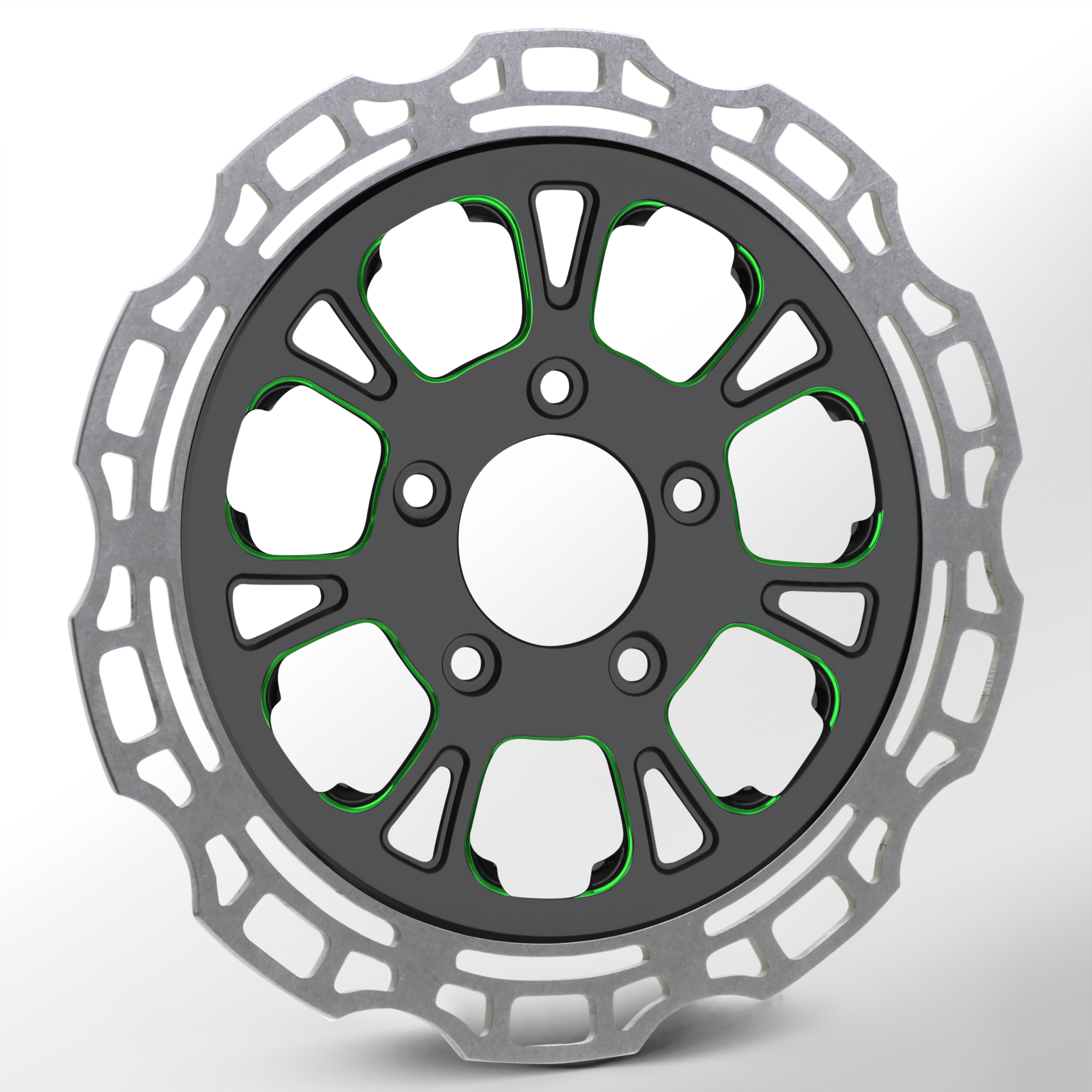 RYD Arc TOC Green 13 racelite rotor