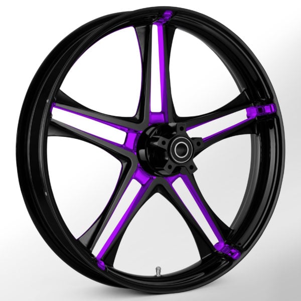 Discharge 21 x 3.25 Touch Of Color Purple Wheel