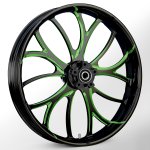 Electron Touch Of Color Green 21 x 3.25 Wheel
