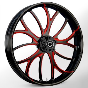 Electron Touch Of Color Red 21 x 3.25 Wheel