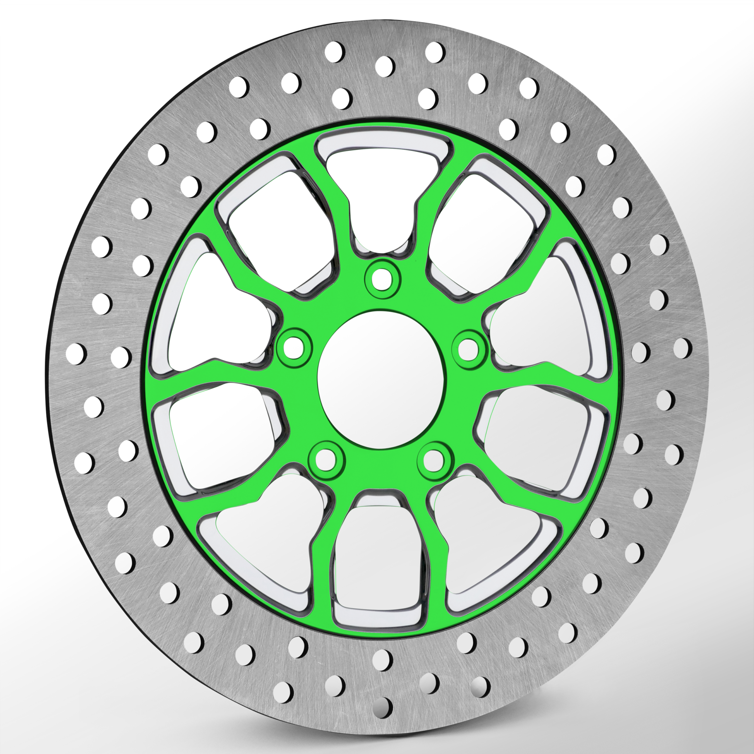 Insulator Dyeline Green Polished Wheels - Image 2