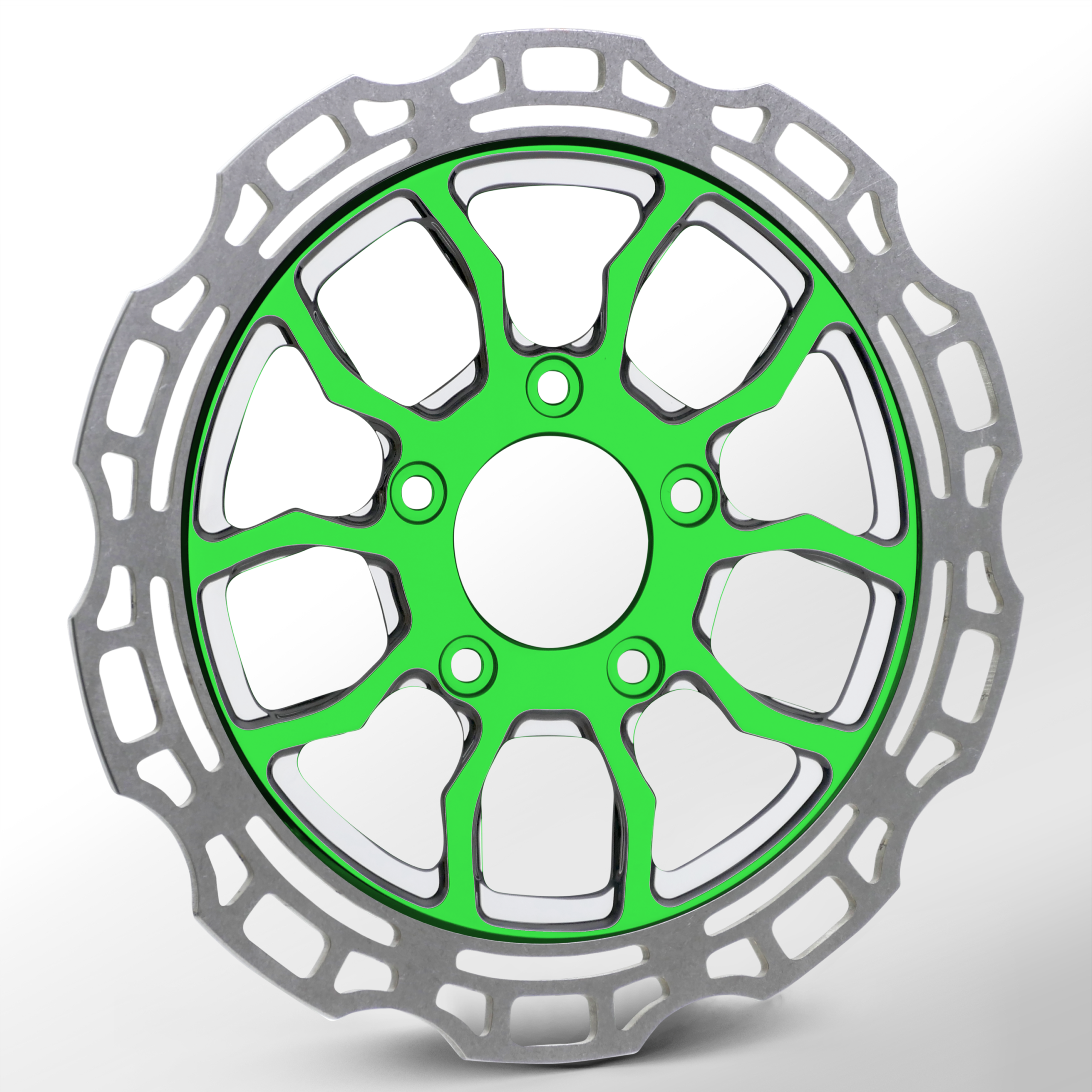 Insulator Dyeline Green Polished Wheels - Image 5