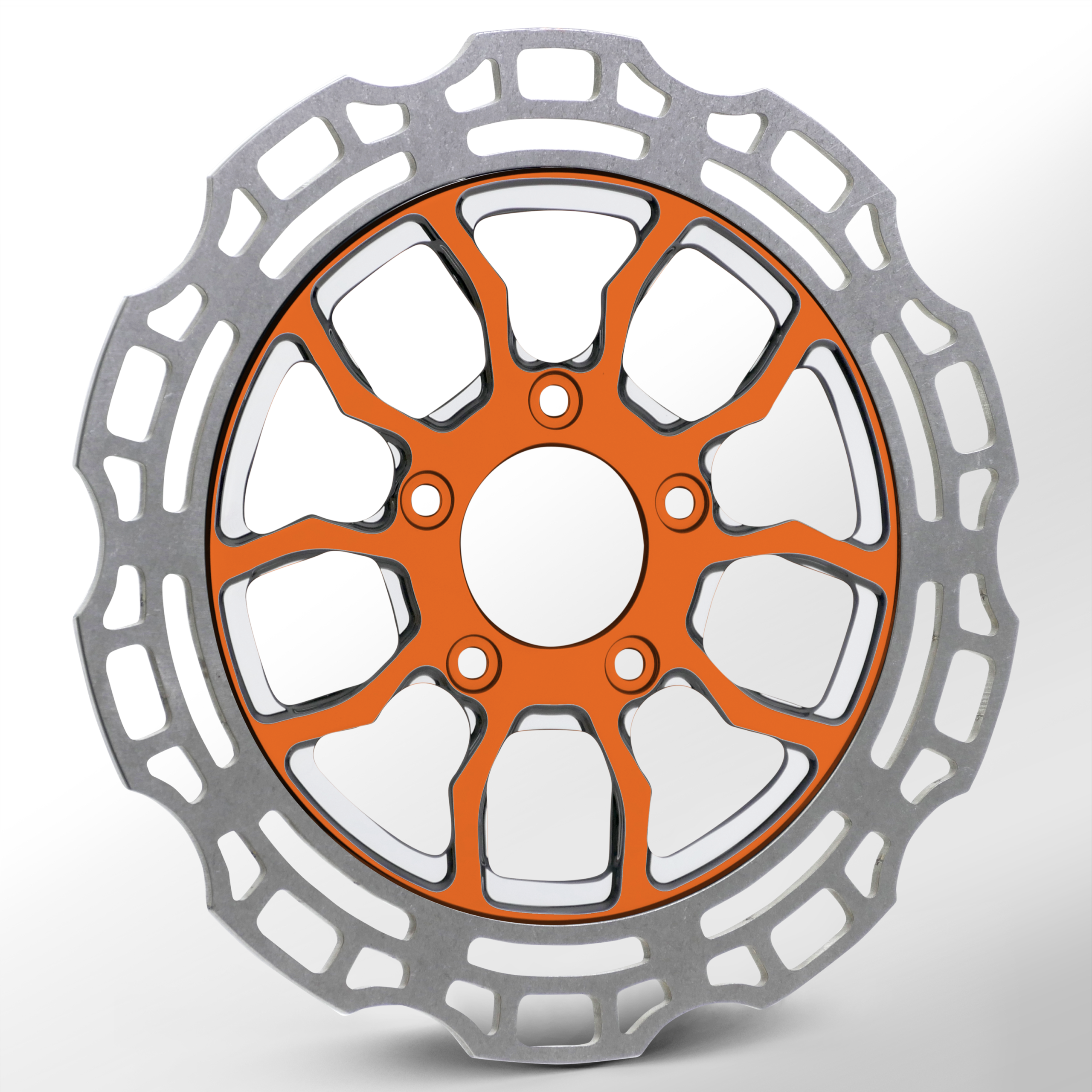 Insulator Dyeline Orange Polished Wheels - Image 3