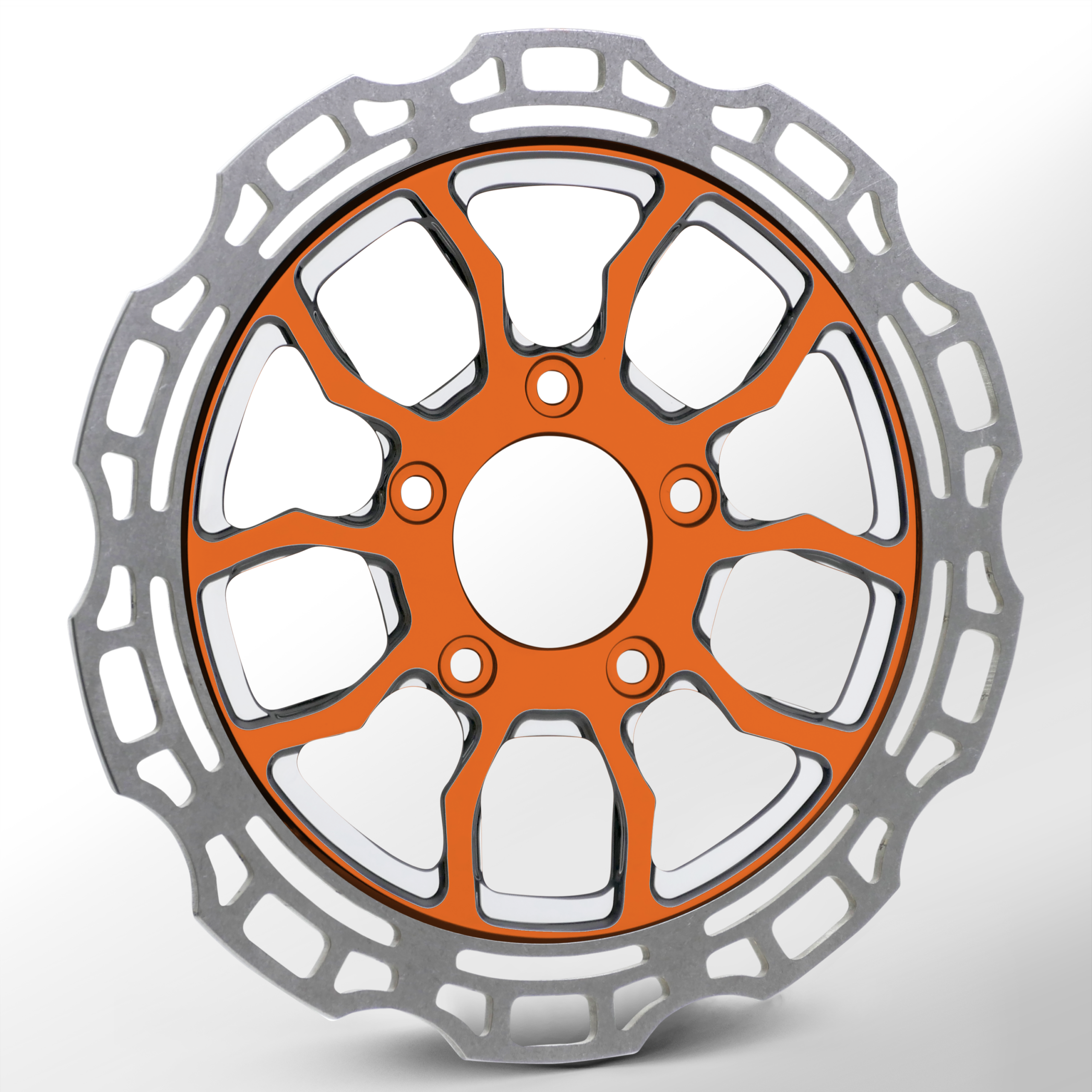 Insulator Dyeline Orange Polished Wheels - Image 5