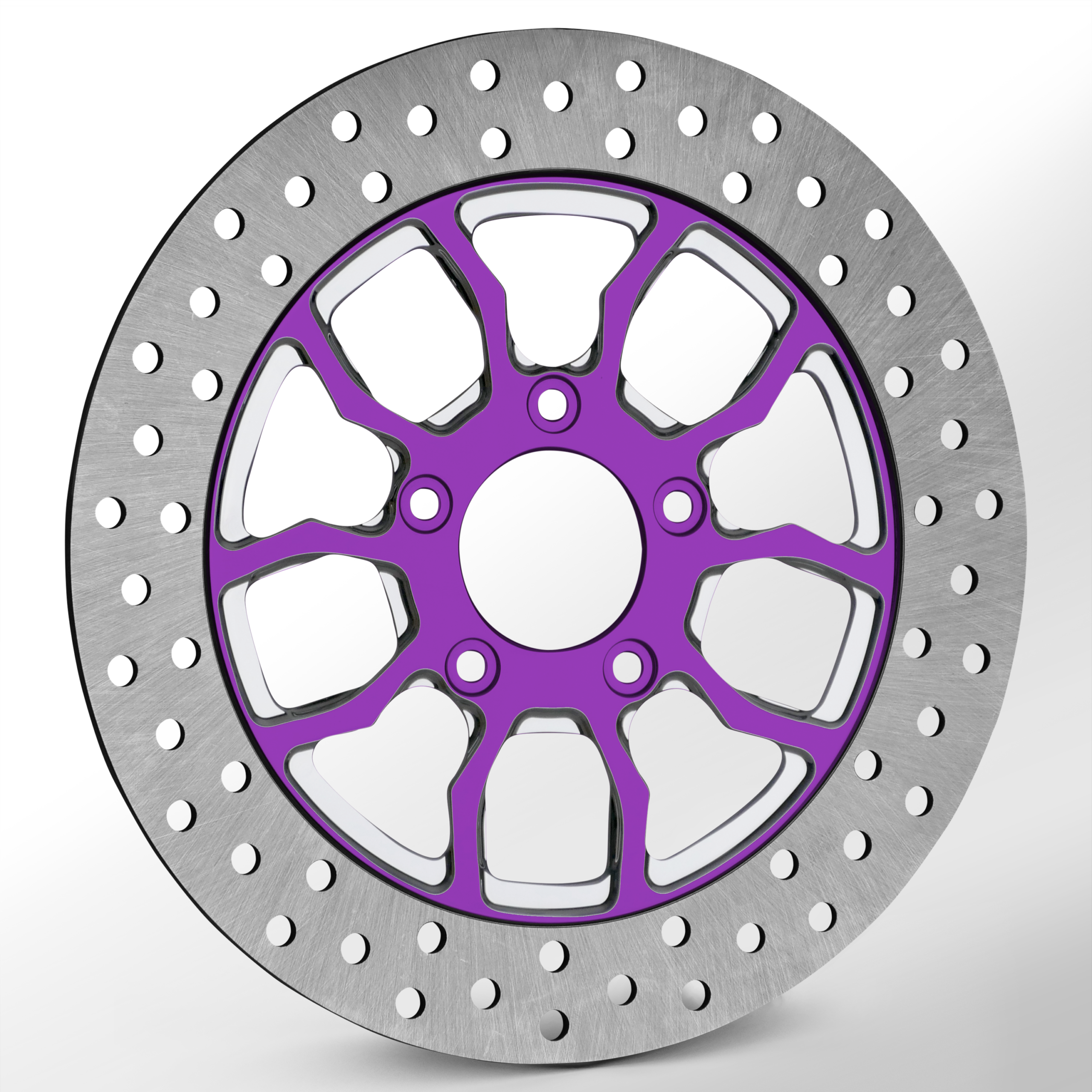 Insulator Dyeline Purple Polished Wheels - Image 2