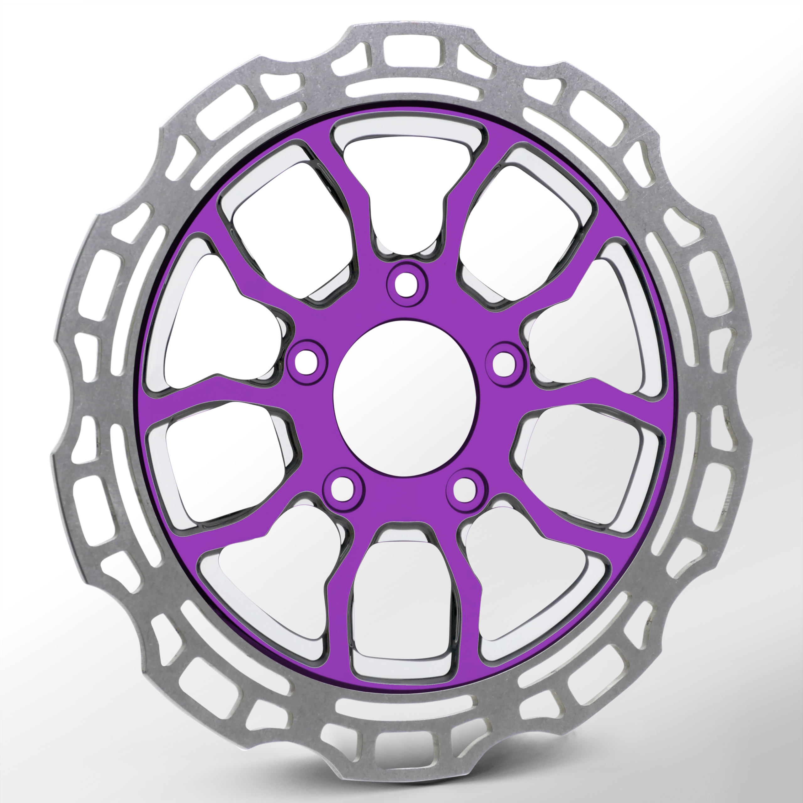 Insulator Dyeline Purple Polished Wheels - Image 5
