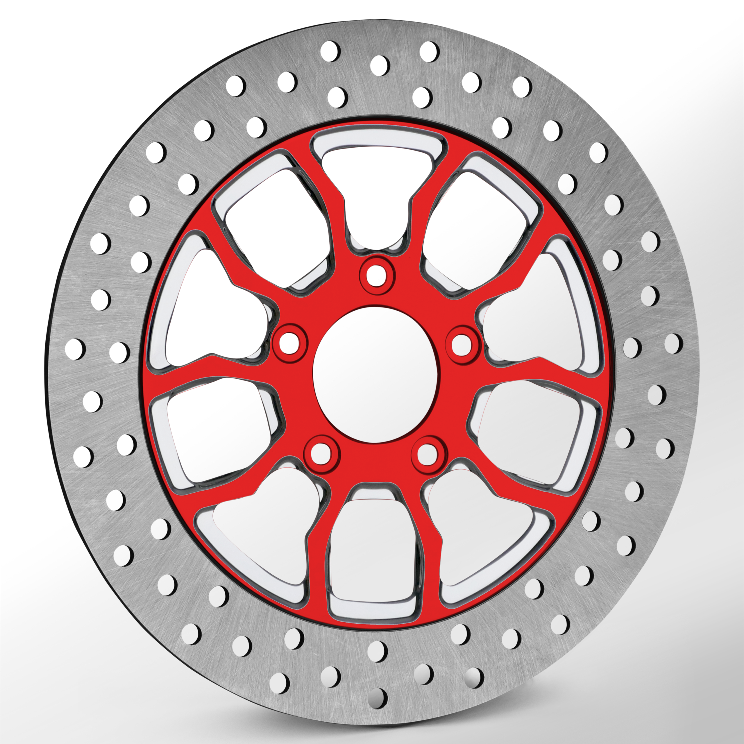 Insulator Dyeline Red Polished Wheels - Image 2