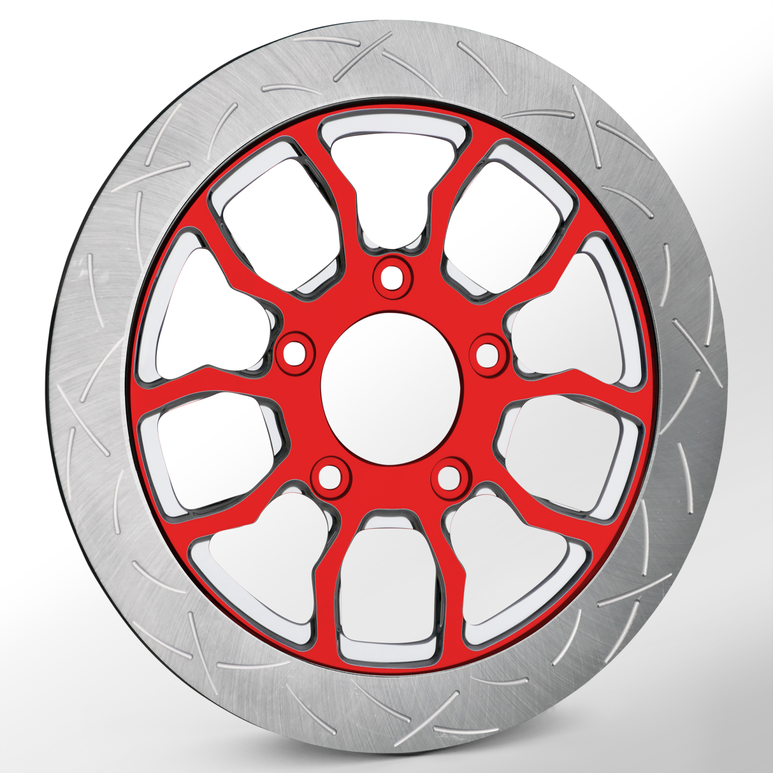 Insulator Dyeline Red Polished Wheels - Image 4