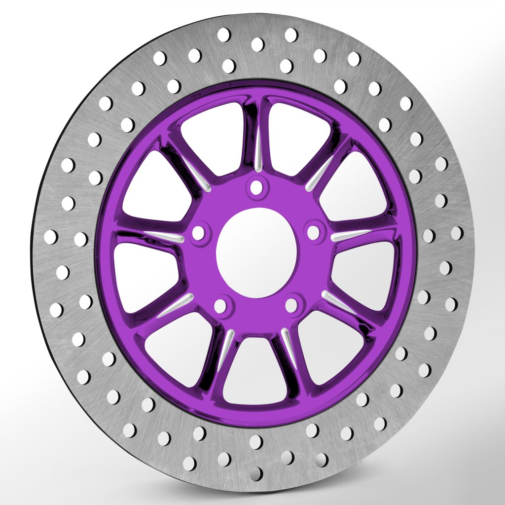 Ion Dyeline Purple 11.5 Front Right Swift-Lock 2000-up Rotor - WanaRyd ...