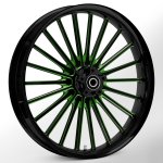 Pulse Touch Of Color Green 21 x 3.25 Wheel