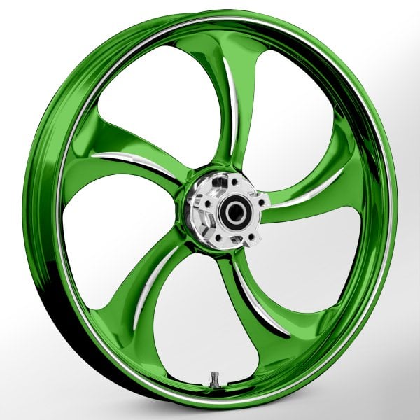 Rollin Dyeline Green 21 x 3.25 RYD Wheel