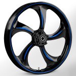 Rollin Touch Of Color Blue 21 x 3.25 Wheel