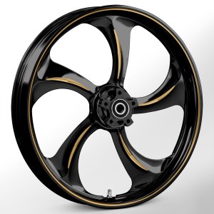 Rollin Touch Of Color Gold 21 x 3.25 Wheel