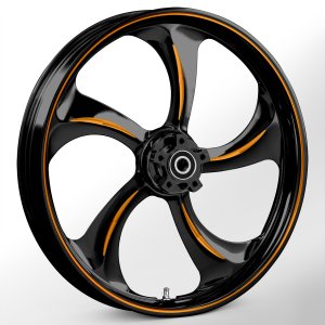 Rollin Touch Of Color Orange 21 x 3.25 Wheel