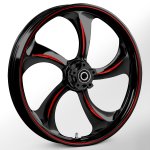 Rollin Touch Of Color Red 21 x 3.25 Wheel