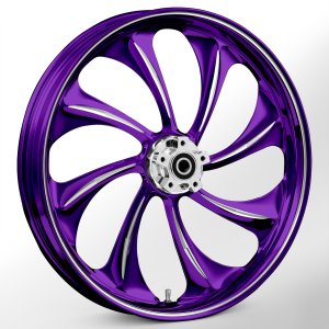Twisted Dyeline Purple 21 x 3.25 RYD Wheel