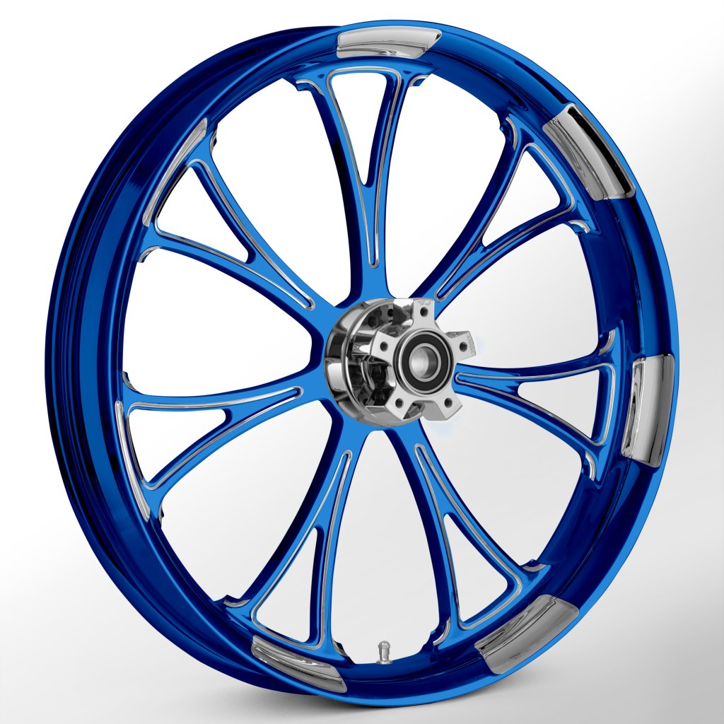 Arc Dyeline Blue Polished 18 X 7.0 Trike Wheel RYD Wheels - WanaRyd ...