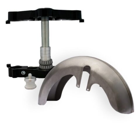 Fat 23" Wheel Kit - Neck, Trees, Shaved Cans & Fender, 2000-2013 FLH