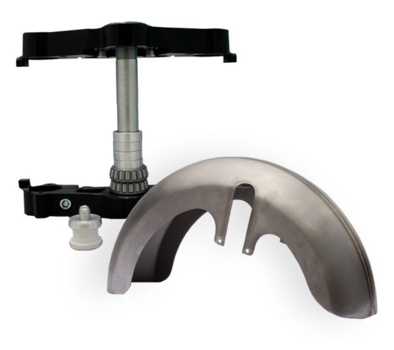 Fat 23" Wheel Kit - Neck, Trees, Shaved Cans & Fender, 2000-2013 FLH