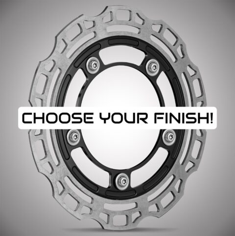 Front 11.8" RACELITE Series Enforcer Swift-Lock Floating Rotor, 2000-2023 Touring