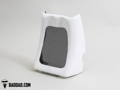 Chopped Series Chin Spoiler, Single Vent, 2014-2016 Touring