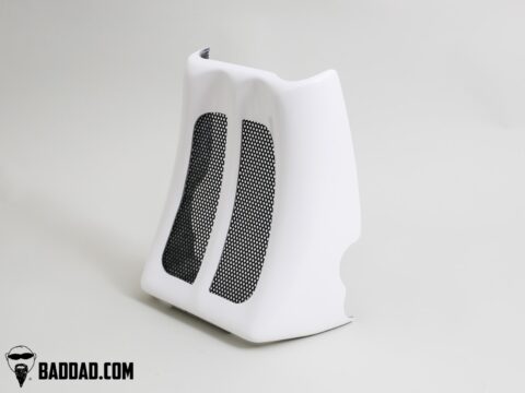Chopped Series Chin Spoiler, Twin Vents, 2014-2016 Touring