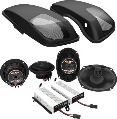 Speaker & Amplifier Kit, Harley Street Glide Electra