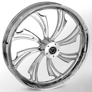 Chrome Harley Wheel - Diverge 21 x 3.25 Wheel