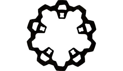 Prodigy/Enforcer Black 11.8" Front Rotor w/ Gas Slots