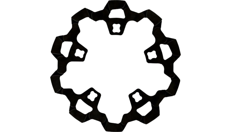 Prodigy/Enforcer Black 13" Front Rotor w/ Gas Slots