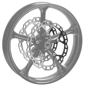 racelite rotors on wheel