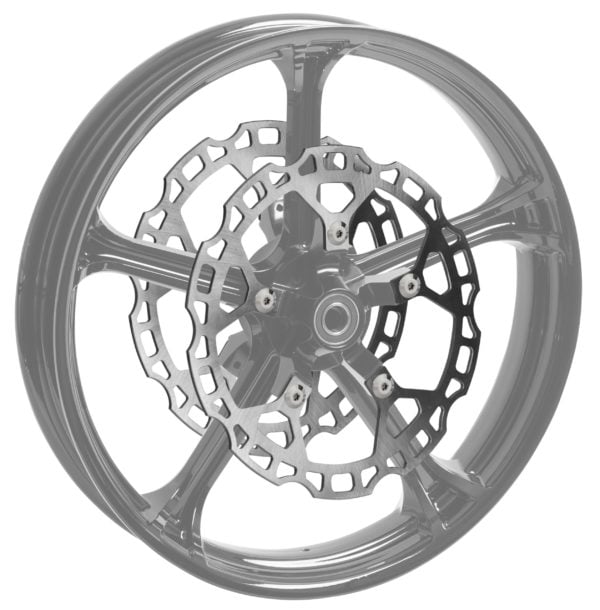 racelite rotors on wheel scaled