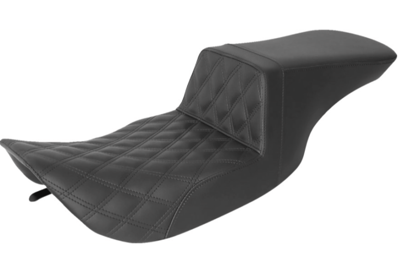 Tour Step Up Seat, Front Lattice Stitch, Driver, 1997-2007 FLHT, FLTR (EXCEPT FLHX)