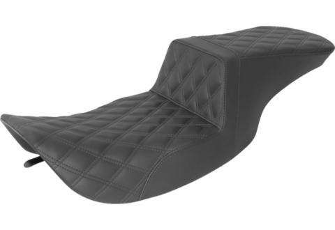 Tour Step Up Seat, Full Lattice Stitch, Driver, 1997-2007 FLHT, FLTR (EXCEPT FLHX)