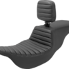 Tour Step Up Seat, Tuck-n-Roll, Rider Backrest, 2008-2023 Touring
