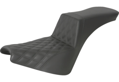 Tour Step Up Seat, Front Lattice Stitch, Driver, 2018-2023 Softail Standard, Street Bob
