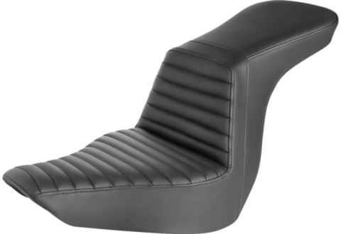 Tour Step Up Seat, Front Tuck-n-Roll, Driver, 2018-2023 Softail Sport Glide, Low Rider