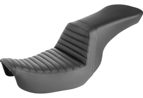 Tour Step Up Seat, Front Tuck-n-Roll, Driver, 2006-2017 Dyna