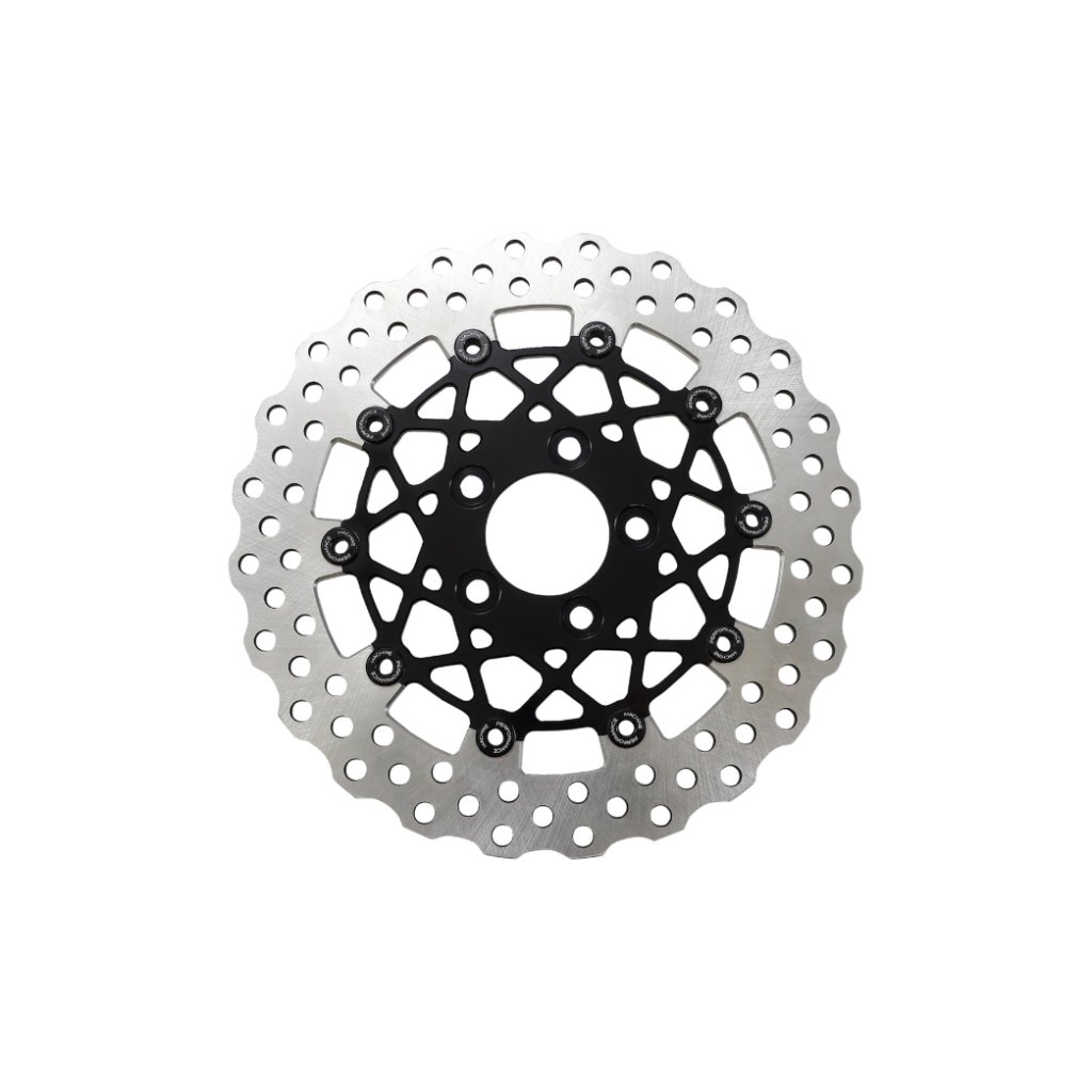 11.5" Speedstar, Black, Front, Two-Piece Brake Rotor Rotor