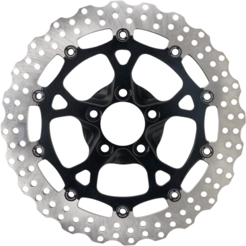 13" Dominator, Black, Front, Two-Piece Brake Rotor Rotor