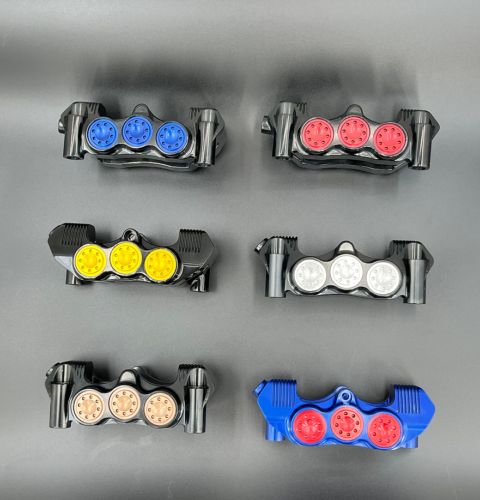 B-62 Upgraded Colored Piston, Cap Set of 6