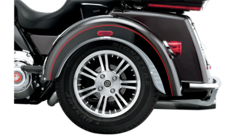 Rear Fender Flare, Chrome, 2009-2020 Trike