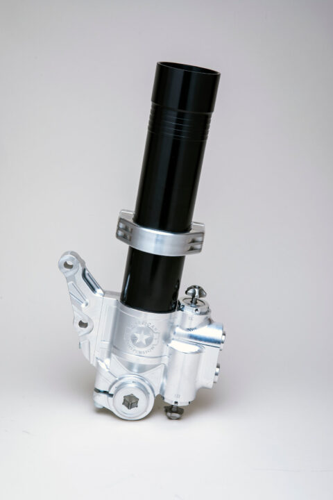 MACH7R Fully Adjustable Cartridge and Leg Combo, Single Disc, 2006-2017 Dyna, M8 Softail
