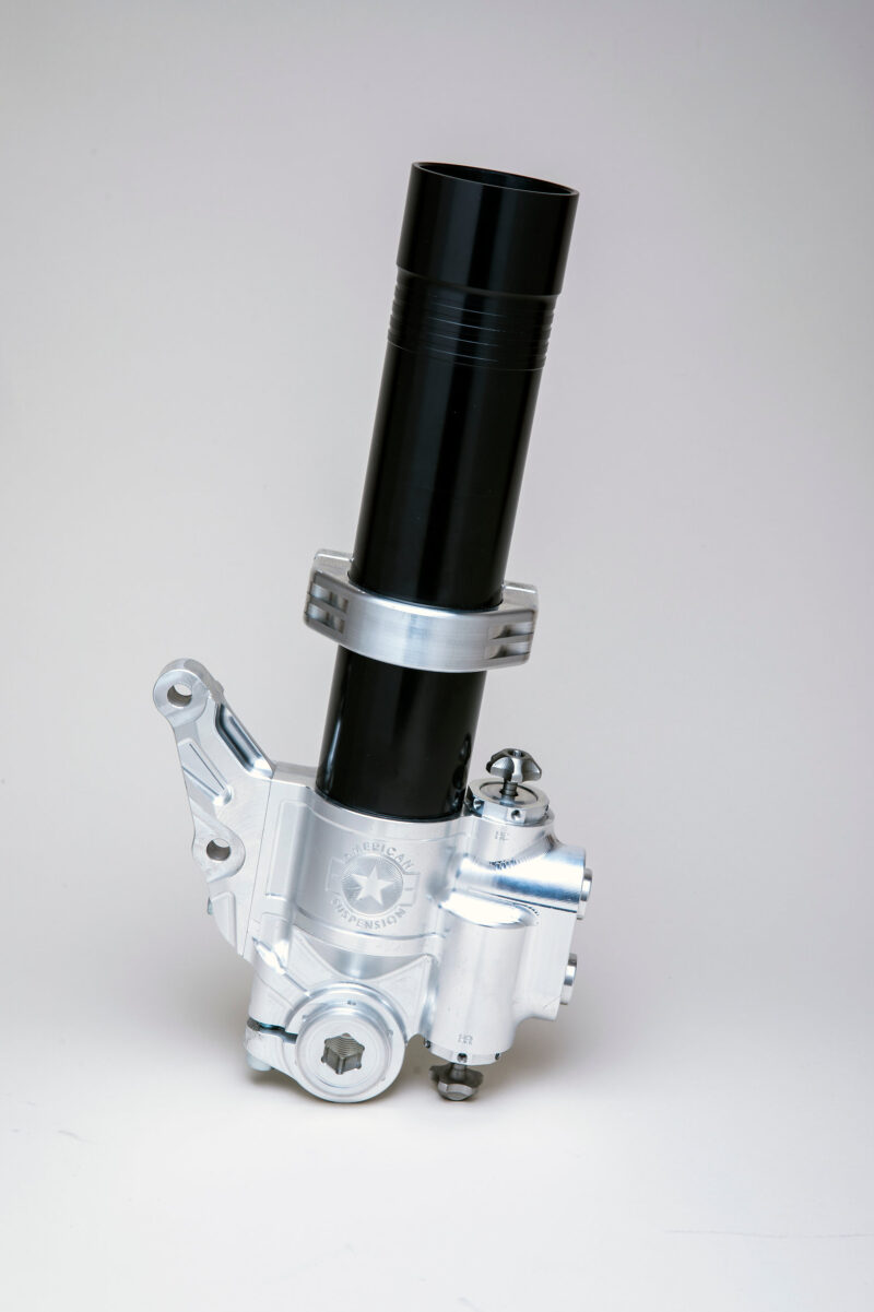 MACH7R Fully Adjustable Cartridge and Leg Combo, Dual Disc, 2006-2017 Dyna, M8 Softail