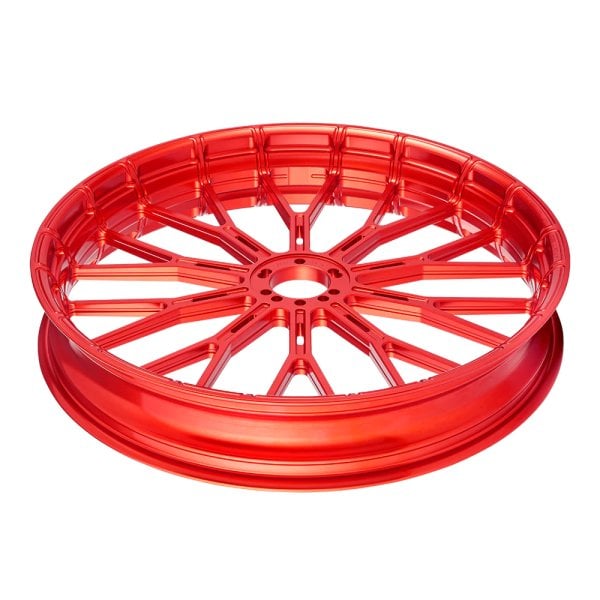 Y SPOKE FORGED WHEELS RED 1