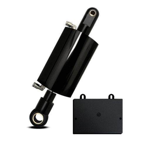 Mono Shock Kit, Bleed Feed Fully Adjustable Air Ride Suspension, 2018-2023 M8 Softail
