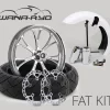 Harley Fat Front Tire Kit, Road Glide - Arc Chrome