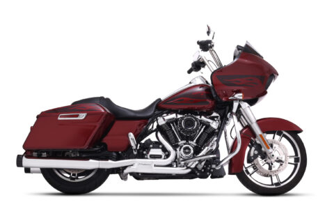 4” Slip On Mufflers, 2017-2024 Harley Touring